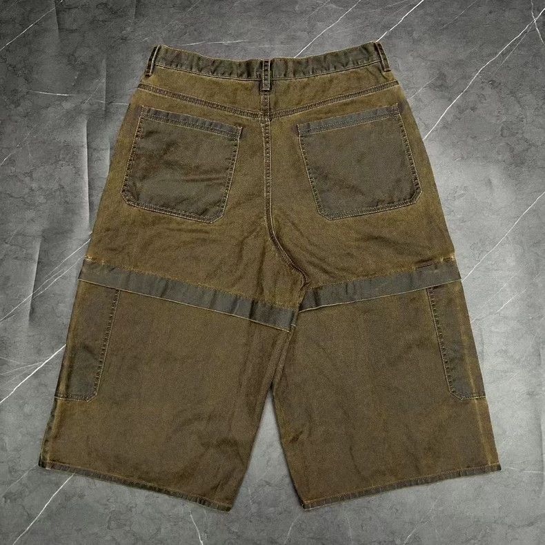 Acne Studios Acne Studios Distressed Mud-Dyed Shorts Size US 40 / EU 56 - 2 Thumbnail