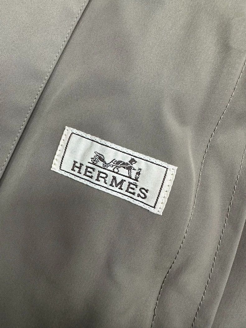 Hermes Hermes Tech Nylon Trench Coat Size US M / EU 48-50 / 2 - 4 Thumbnail