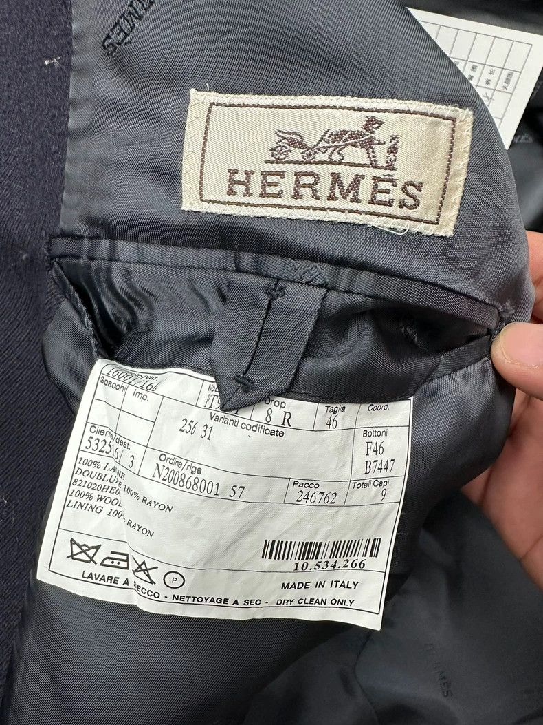 Hermes Hermes Double-Breasted Trench Coat Size US M / EU 48-50 / 2 - 4 Thumbnail
