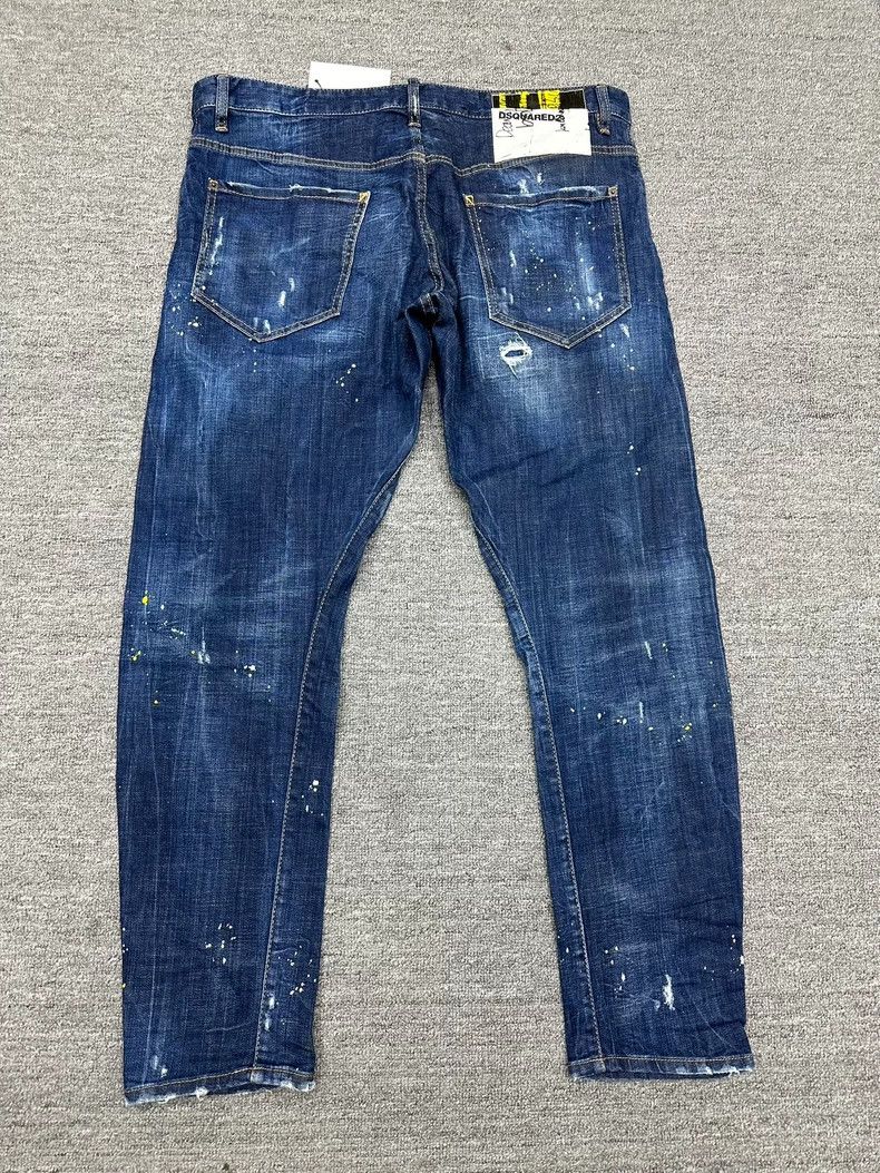 Dsquared2 Dsquared2 Distressed Paint Splatter Jeans Size US 44 / EU 60 - 2 Thumbnail