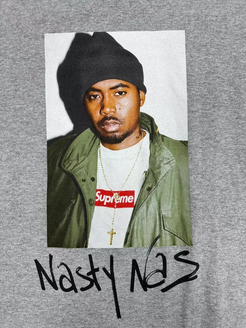Supreme Supreme Nas Graphic Print T-Shirt Size US L / EU 52-54 / 3 - 3 Thumbnail