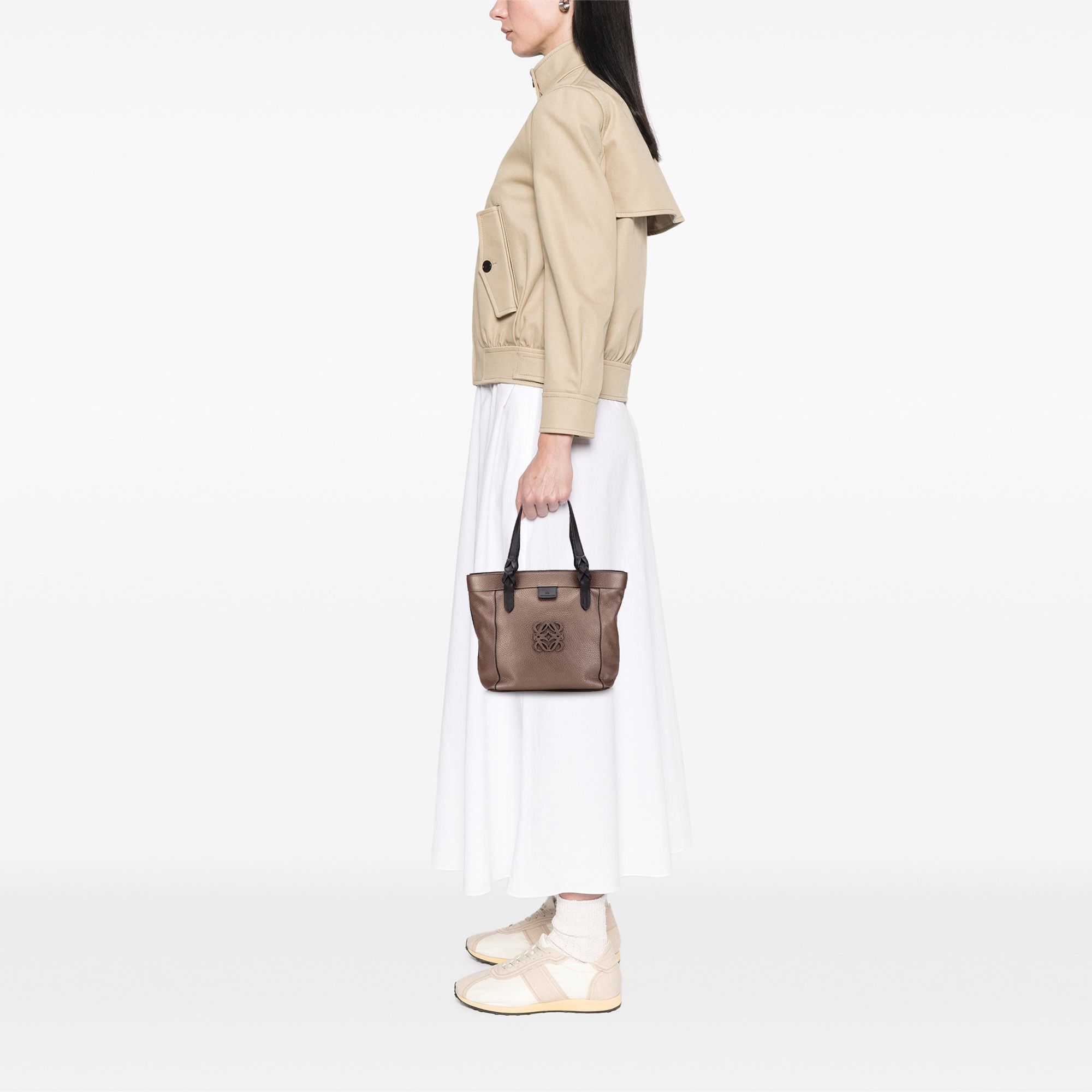 Loewe LOEWE Anagram Leather Fusta Tote Size ONE SIZE - 10 Thumbnail