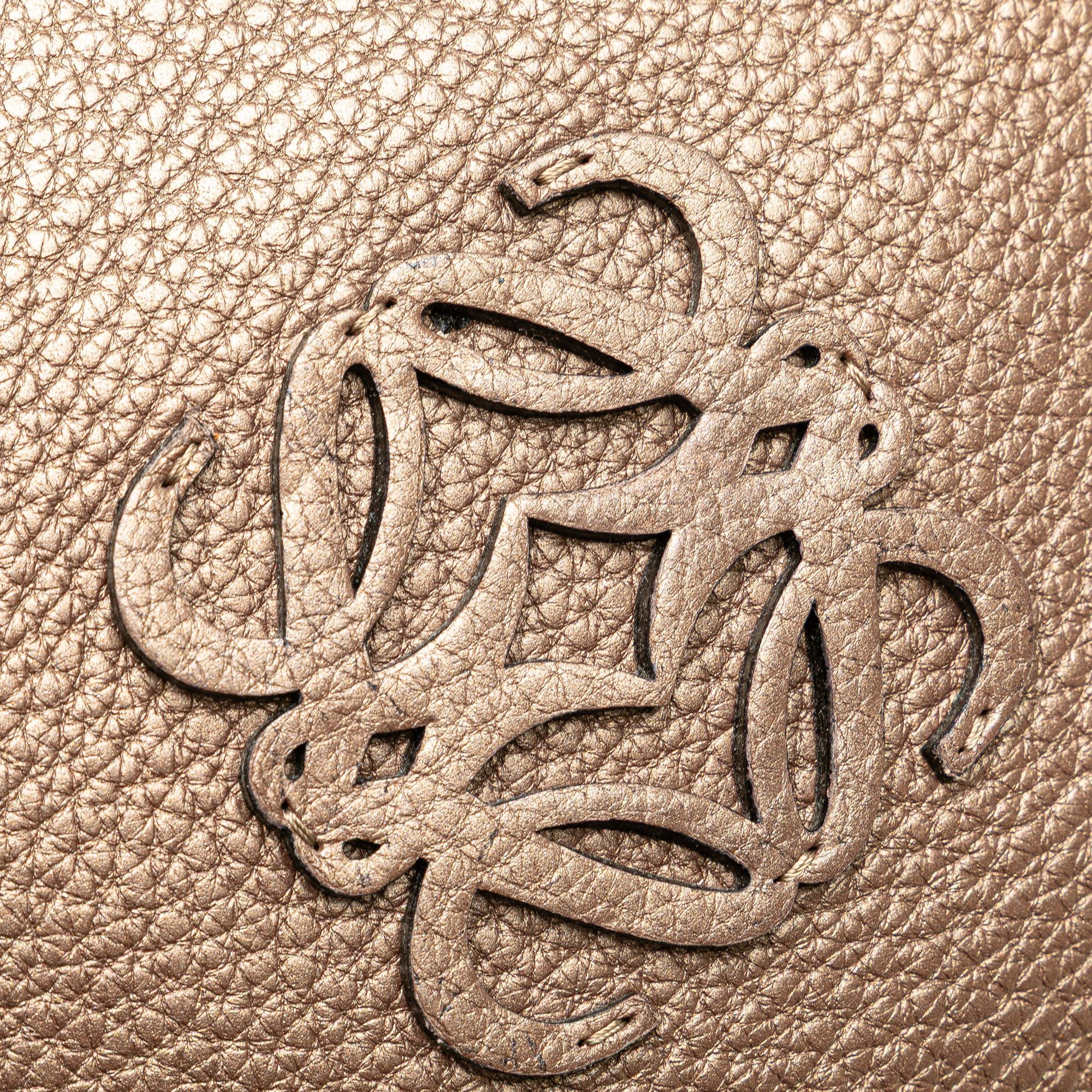 Loewe LOEWE Anagram Leather Fusta Tote Size ONE SIZE - 9 Thumbnail
