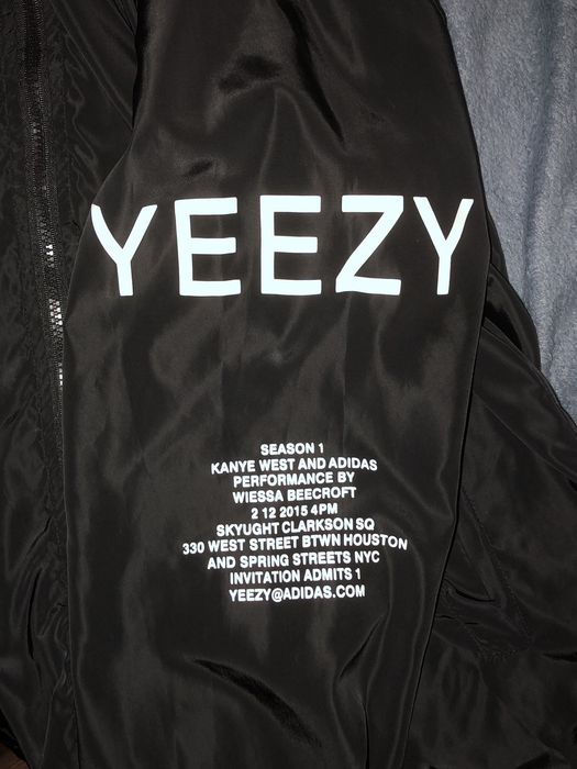 Yeezy and store chance windbreaker