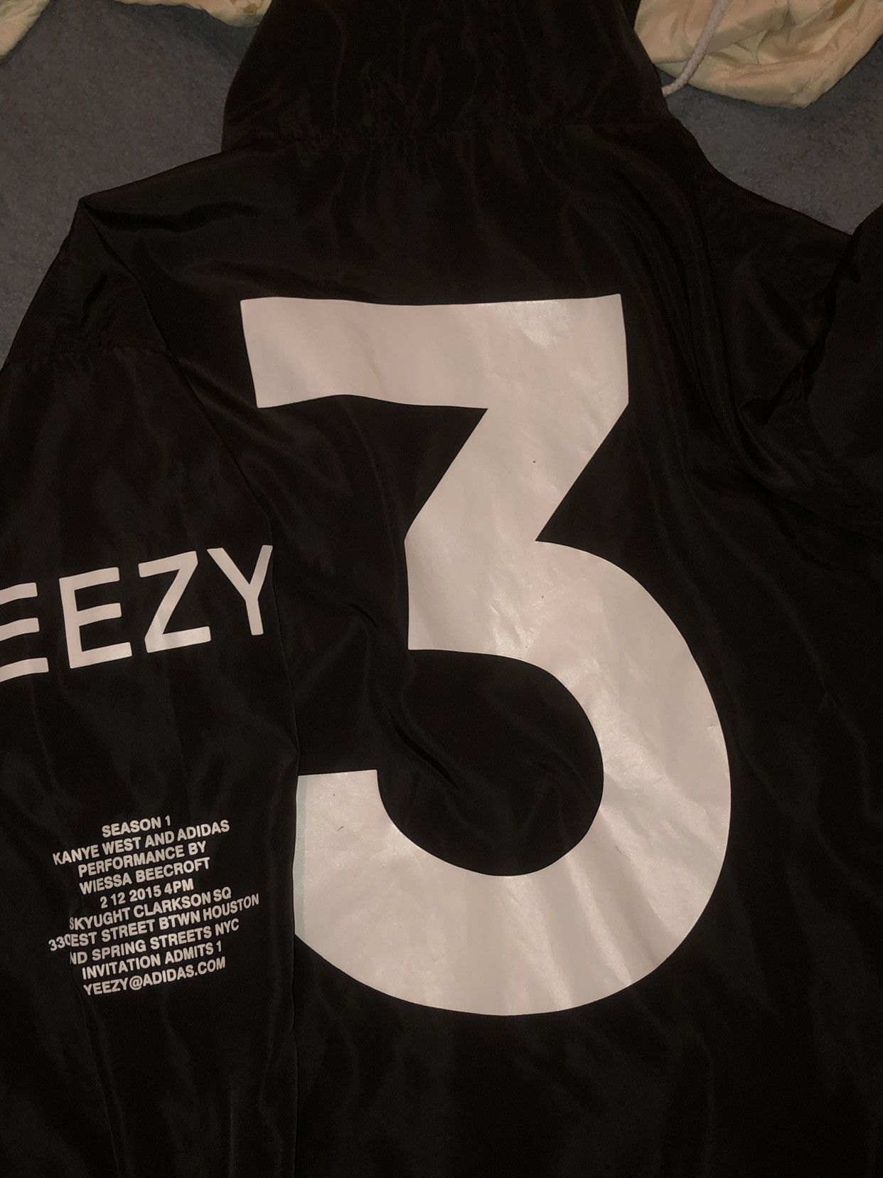 Chance The Rapper Yeezy Season Yeezy X Chance Windbreaker Tour Merch Grailed