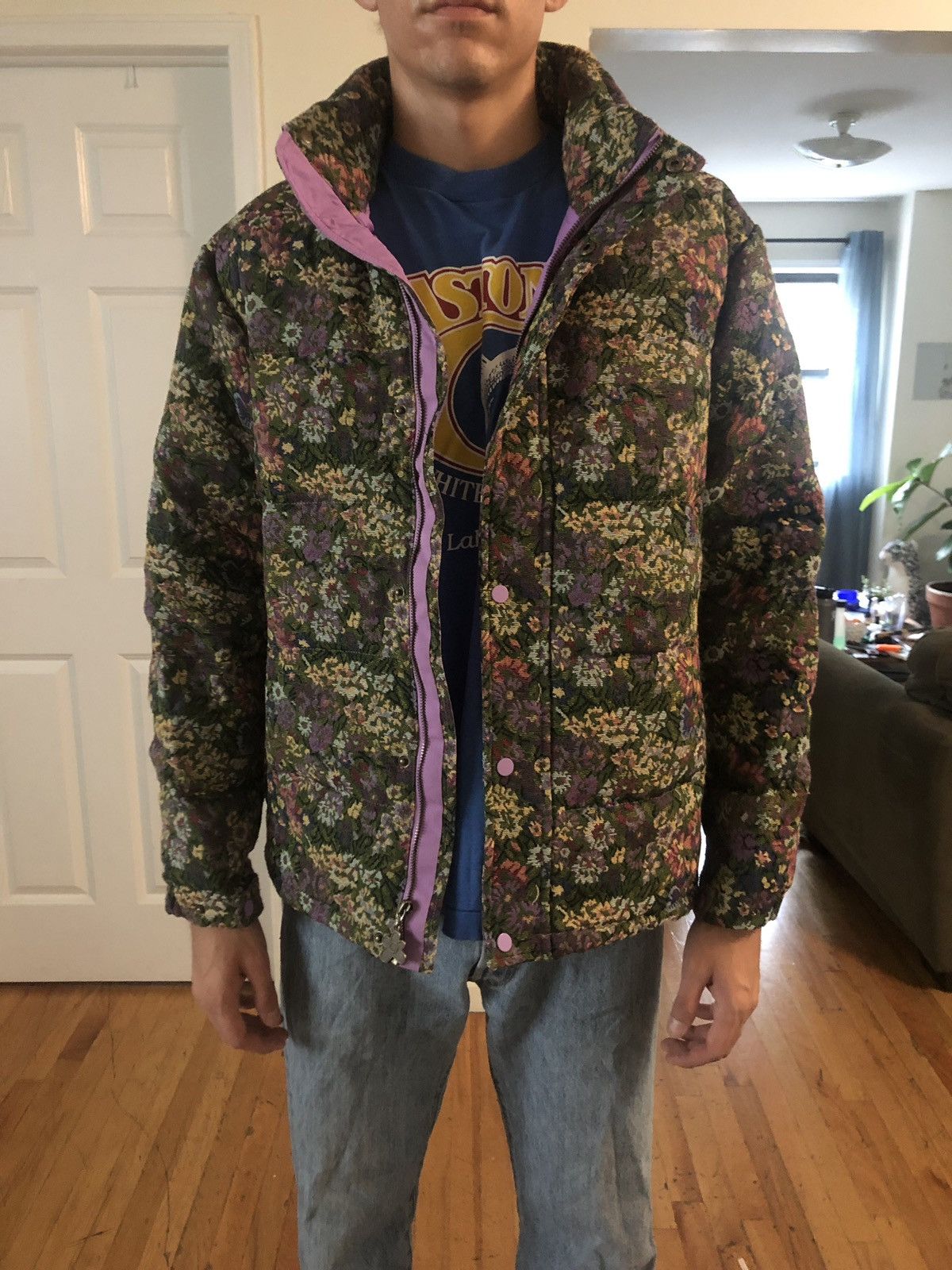 Golf Wang Golf Wang - Garden Puffy Jacket - Purple Lily | Grailed