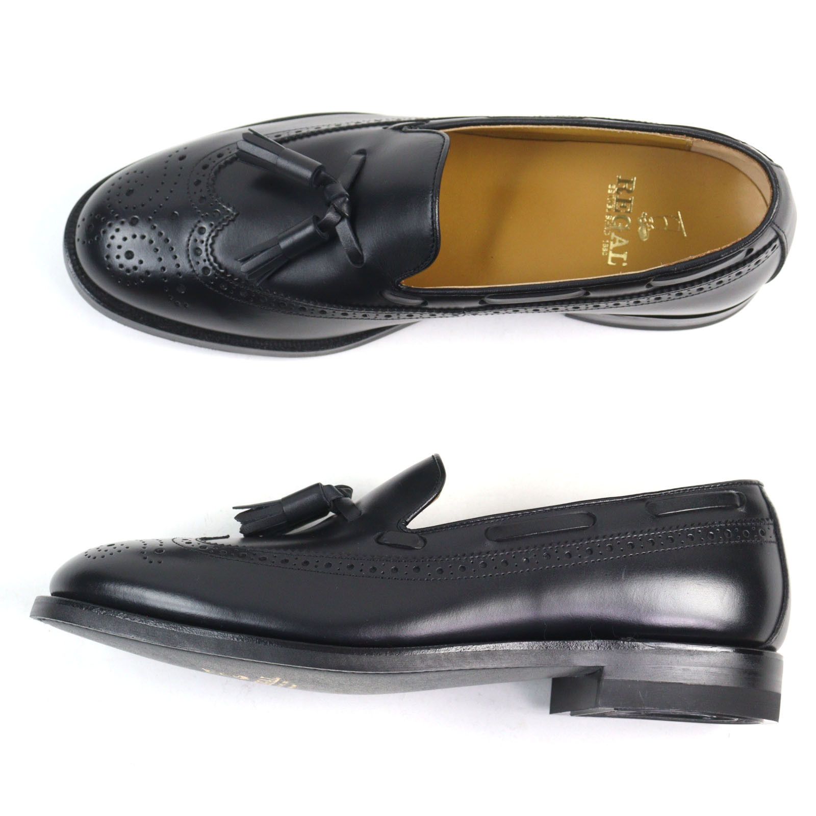 Other Other REGAL Wingtip tassel Leather Loafers Leather Shoes Size ONE SIZE - 4 Thumbnail