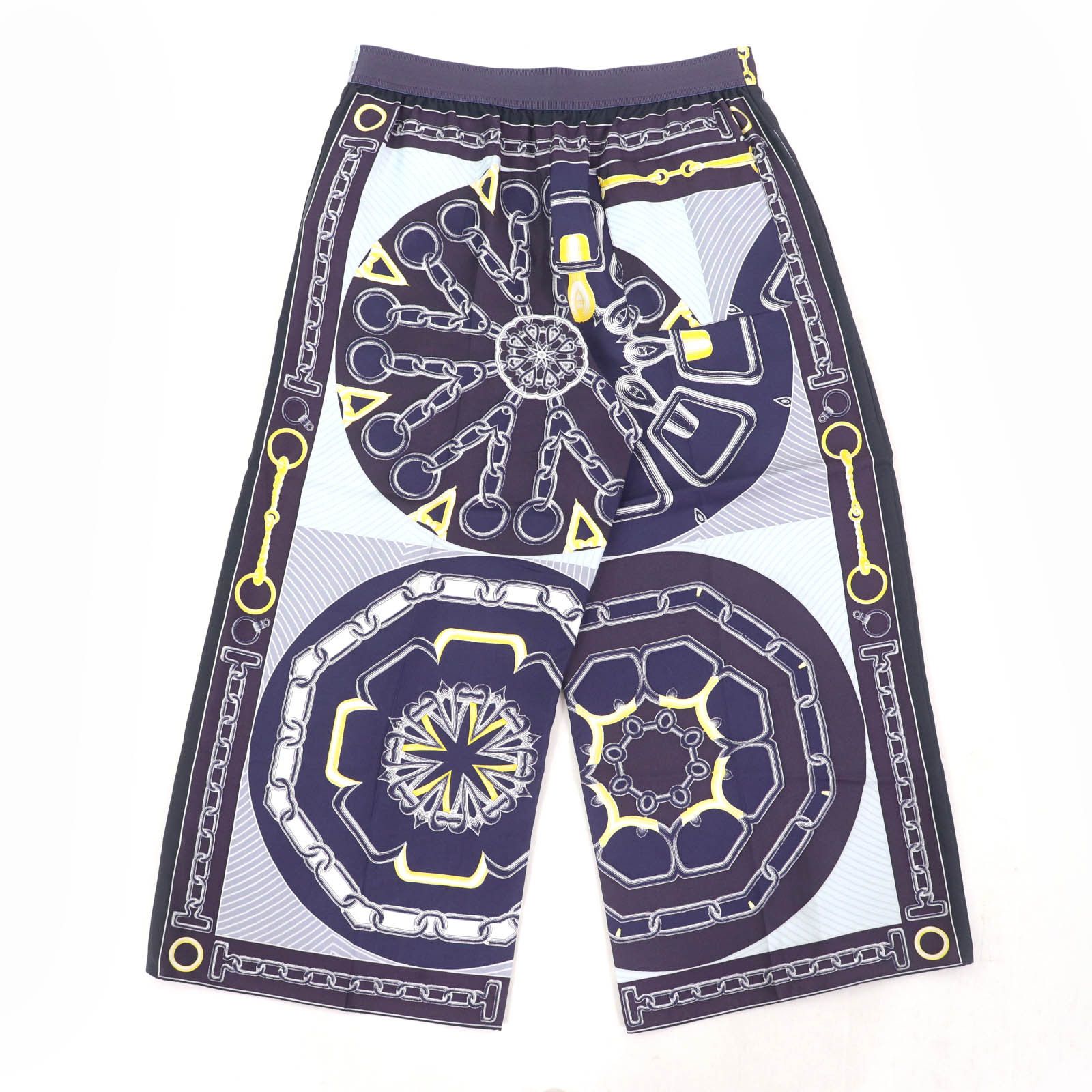Hermes Hermes Hermes Kaleidoscope Effect Silk Pants Others Pants Size ONE SIZE - 2 Thumbnail