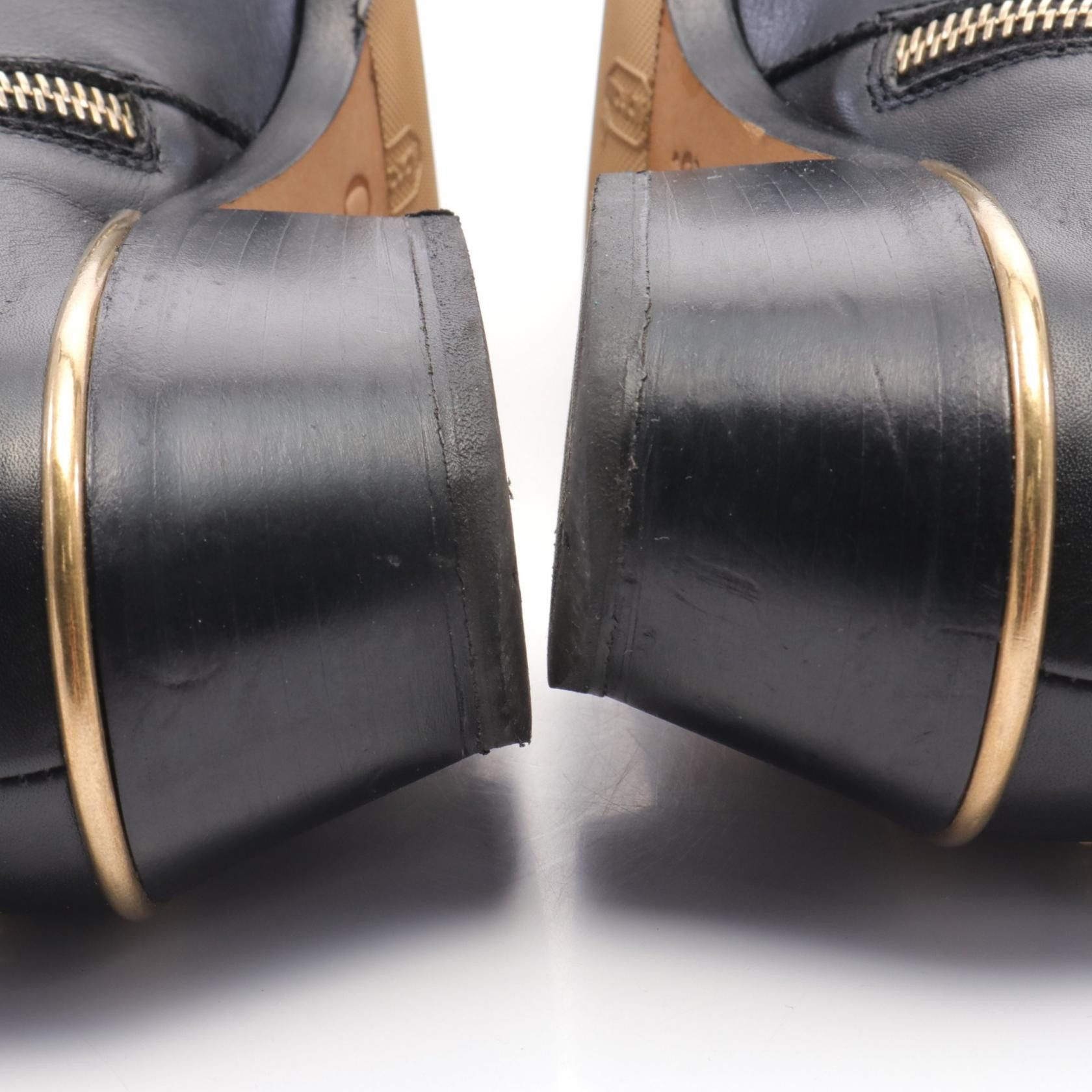 Chloe Chloe Chloe A8Y 003 56I Leather Boots Leather Shoes A8Y 003 56I Size ONE SIZE - 7 Thumbnail