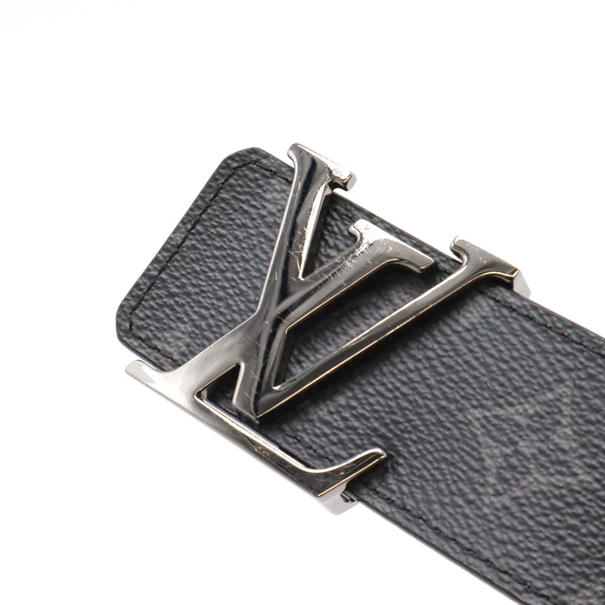 Louis Vuitton Louis Vuitton Louis Vuitton Monogram Eclipse Initiales Belt M9043V Canvas Other M9043V Size ONE SIZE - 3 Thumbnail