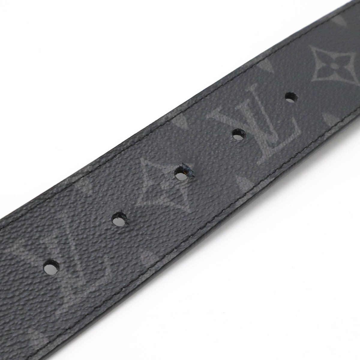 Louis Vuitton Louis Vuitton Louis Vuitton Monogram Eclipse Initiales Belt M9043V Canvas Other M9043V Size ONE SIZE - 5 Thumbnail