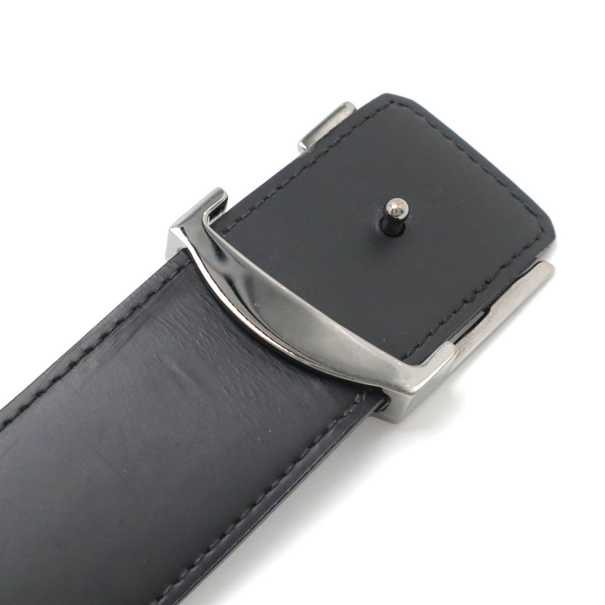 Louis Vuitton Louis Vuitton Louis Vuitton Monogram Eclipse Initiales Belt M9043V Canvas Other M9043V Size ONE SIZE - 4 Thumbnail