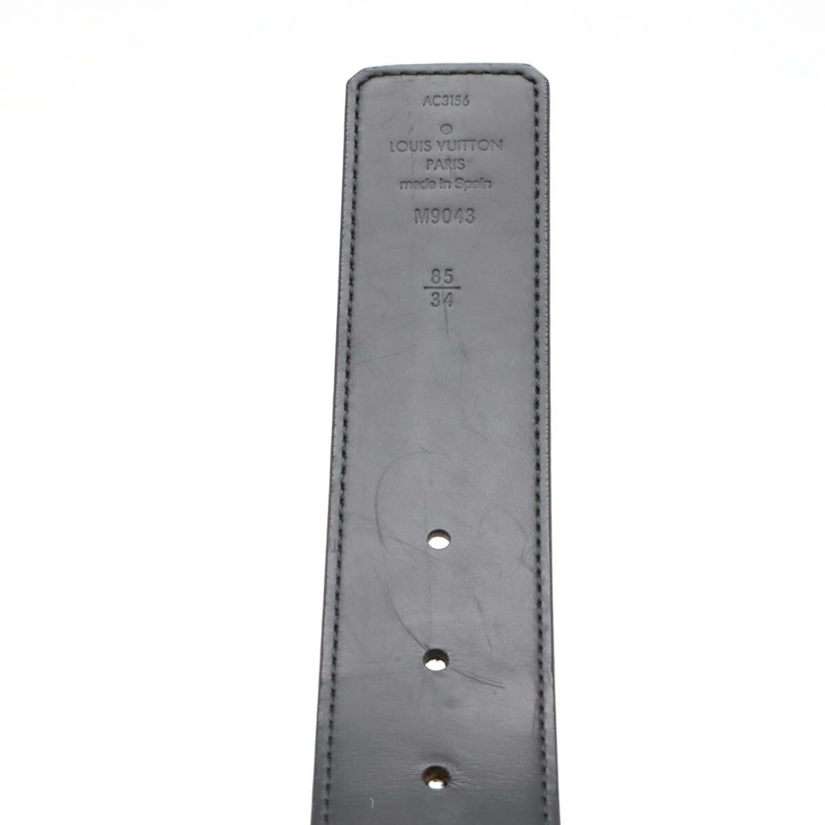 Louis Vuitton Louis Vuitton Louis Vuitton Monogram Eclipse Initiales Belt M9043V Canvas Other M9043V Size ONE SIZE - 7 Thumbnail