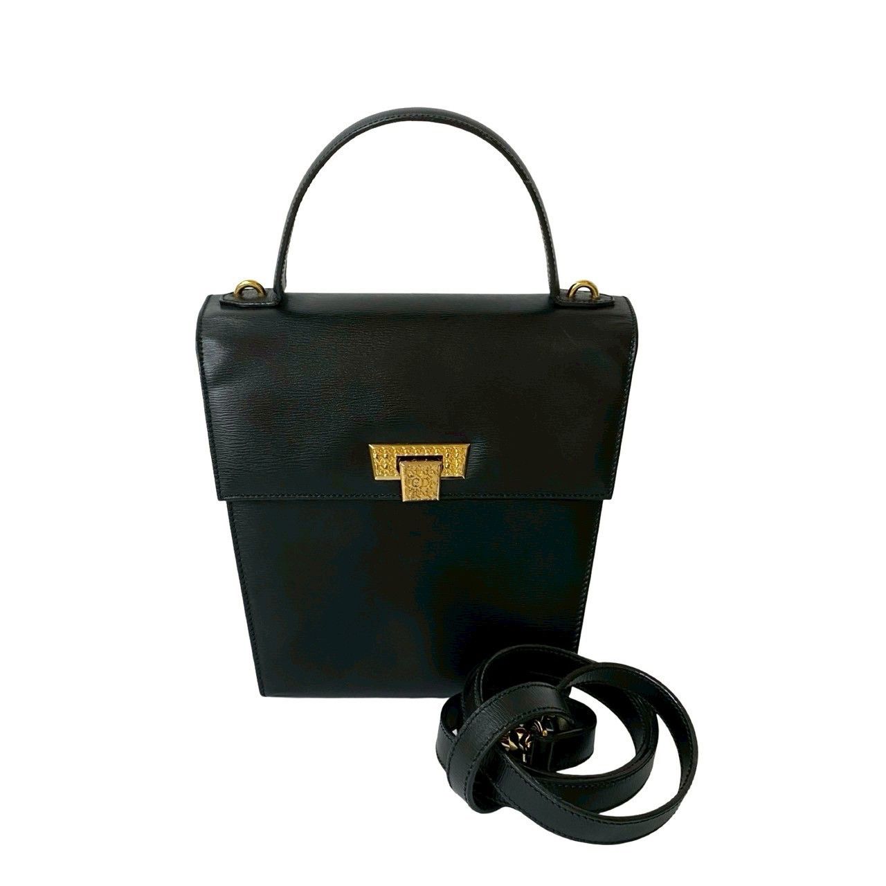 Dior Dior Christian Dior CD Logo Leather 2way Handbag Leather Shoulder Bag Size ONE SIZE - 2 Thumbnail