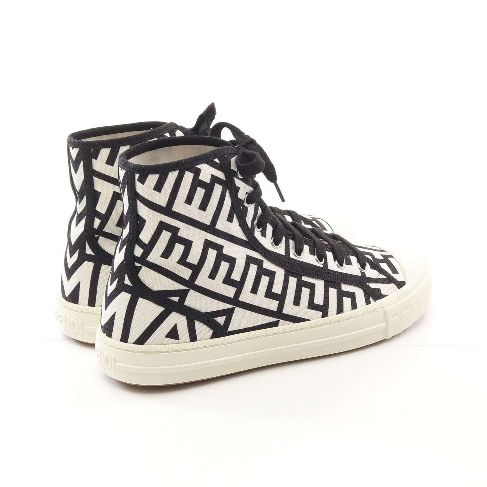 Fendi Fendi Fendi FENDI × MARC JACOBS Domino Canvas Sneakers Canvas Shoes 7E1570 Size ONE SIZE - 2 Thumbnail