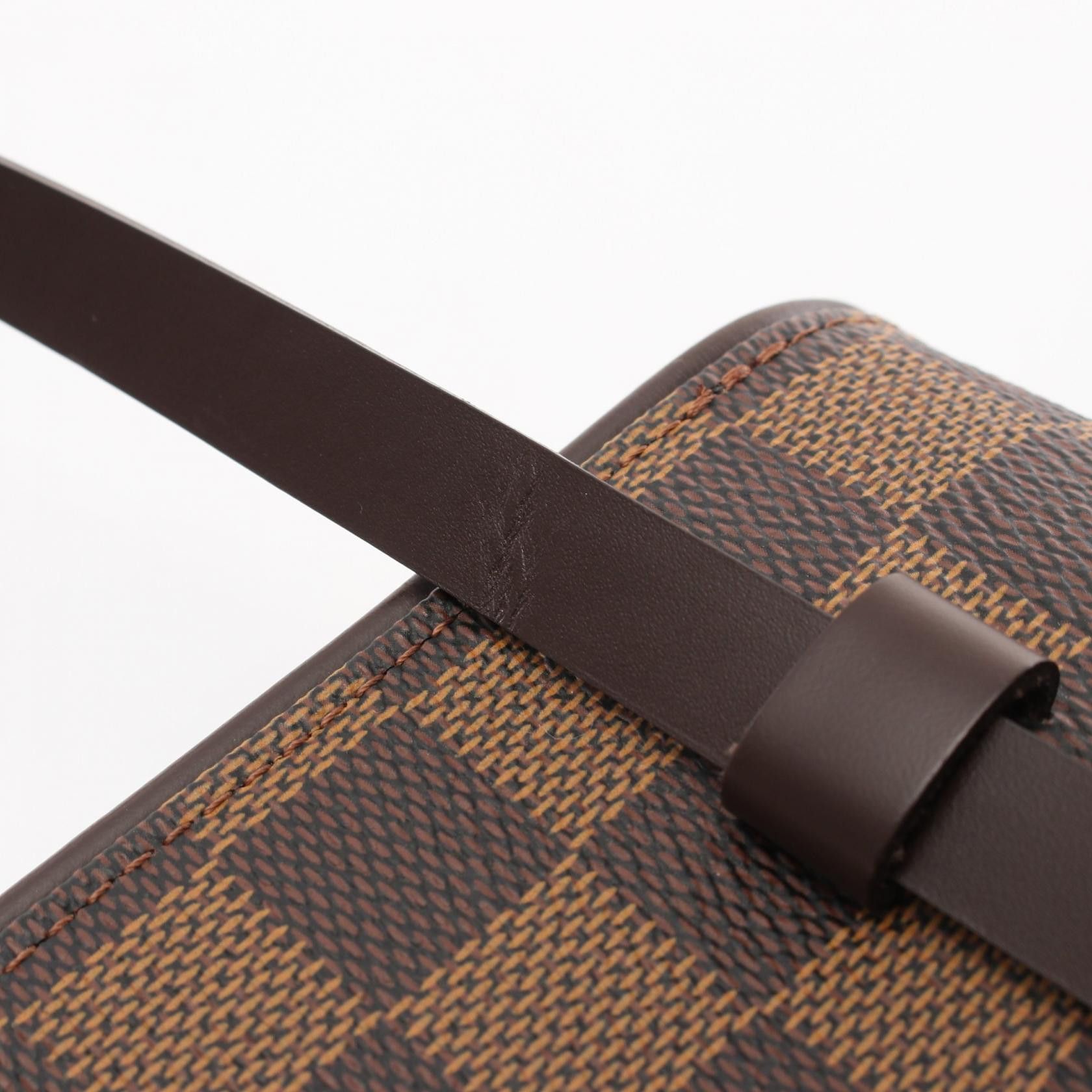 Louis Vuitton Louis Vuitton Louis Vuitton Pochette Florentine Damier Coated Canvas Waist Bag Canvas Belt Bag N51856 Size ONE SIZE - 9 Thumbnail