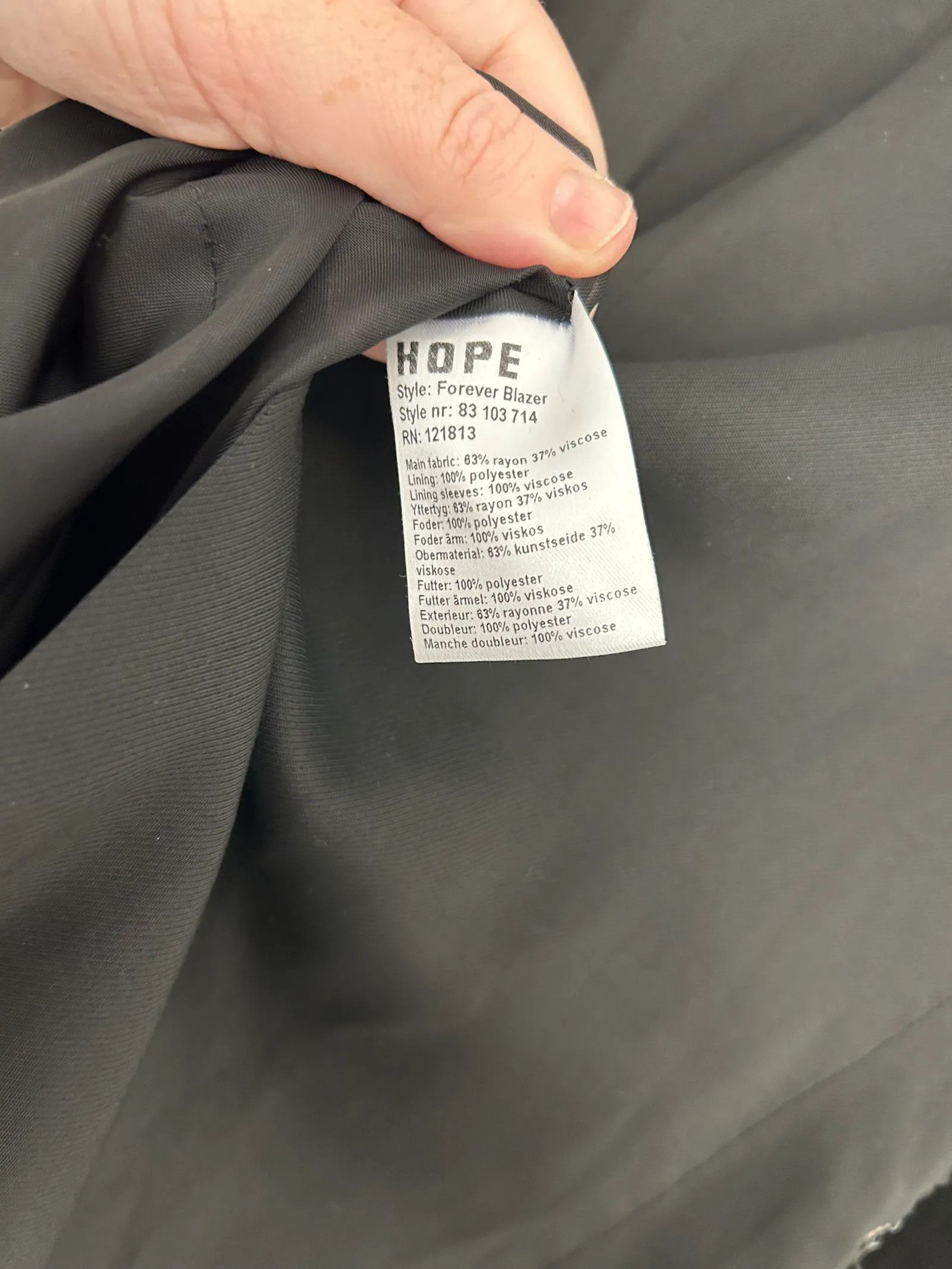 Hope Hope Forever Blazer Blazer Size XS / US 0-2 / IT 36-38 - 4 Thumbnail