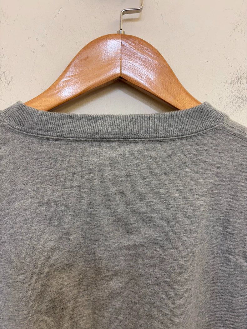 Loro Piana Gray Oversized Sweatshirt with Nylon Details Size US L / EU 52-54 / 3 - 8 Thumbnail