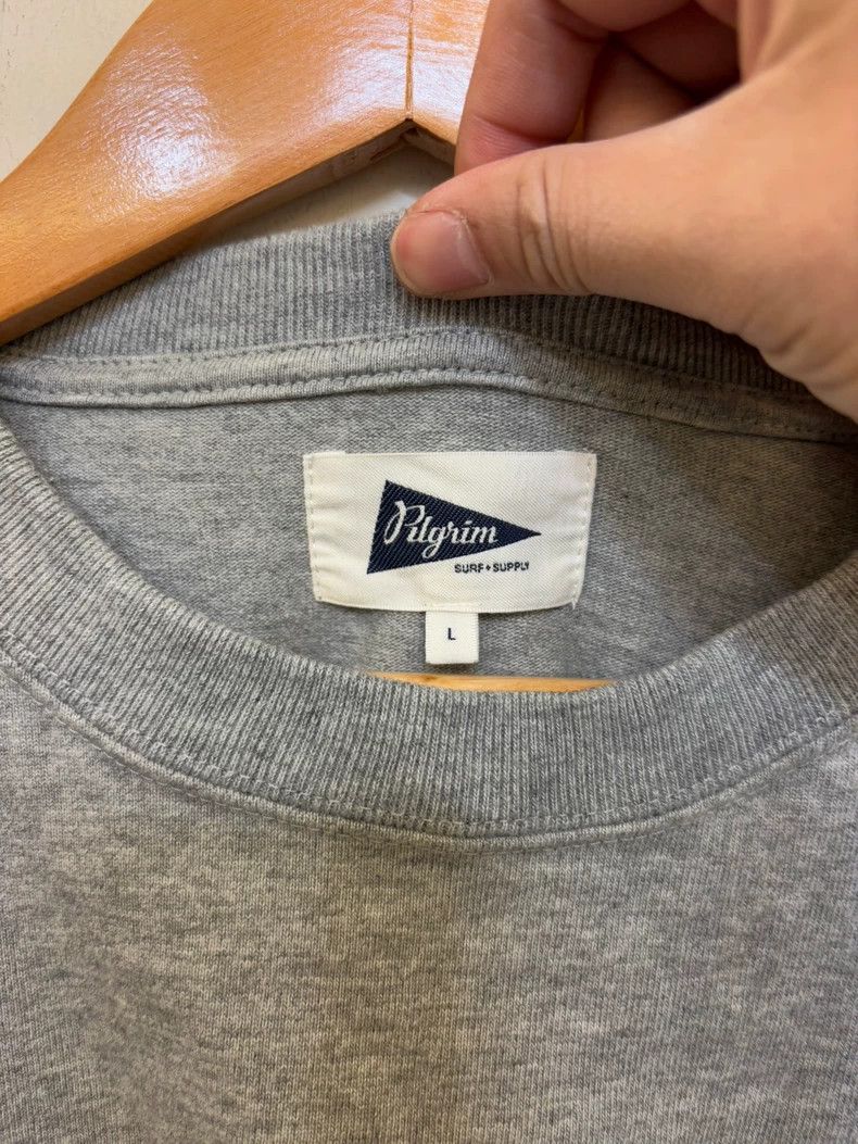 Loro Piana Gray Oversized Sweatshirt with Nylon Details Size US L / EU 52-54 / 3 - 2 Thumbnail
