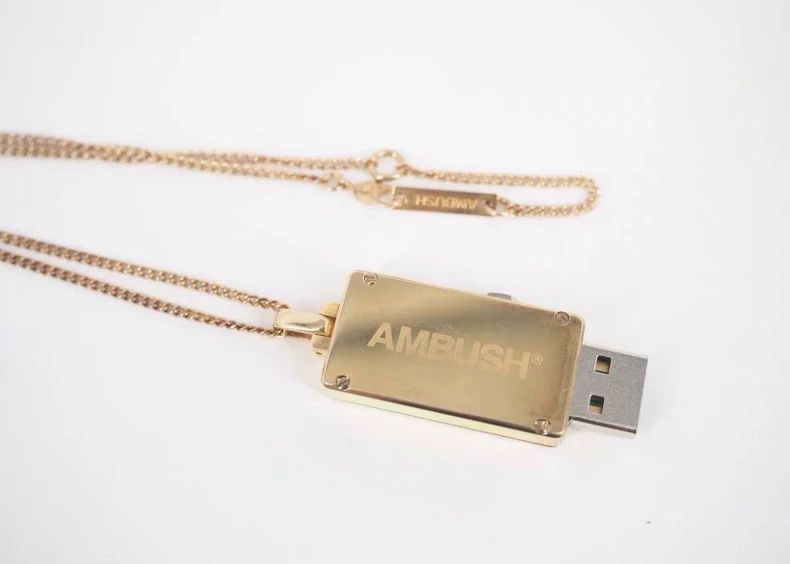 Loro Piana Gold USB Necklace by AMBUSH-dmc Size ONE SIZE - 6 Thumbnail