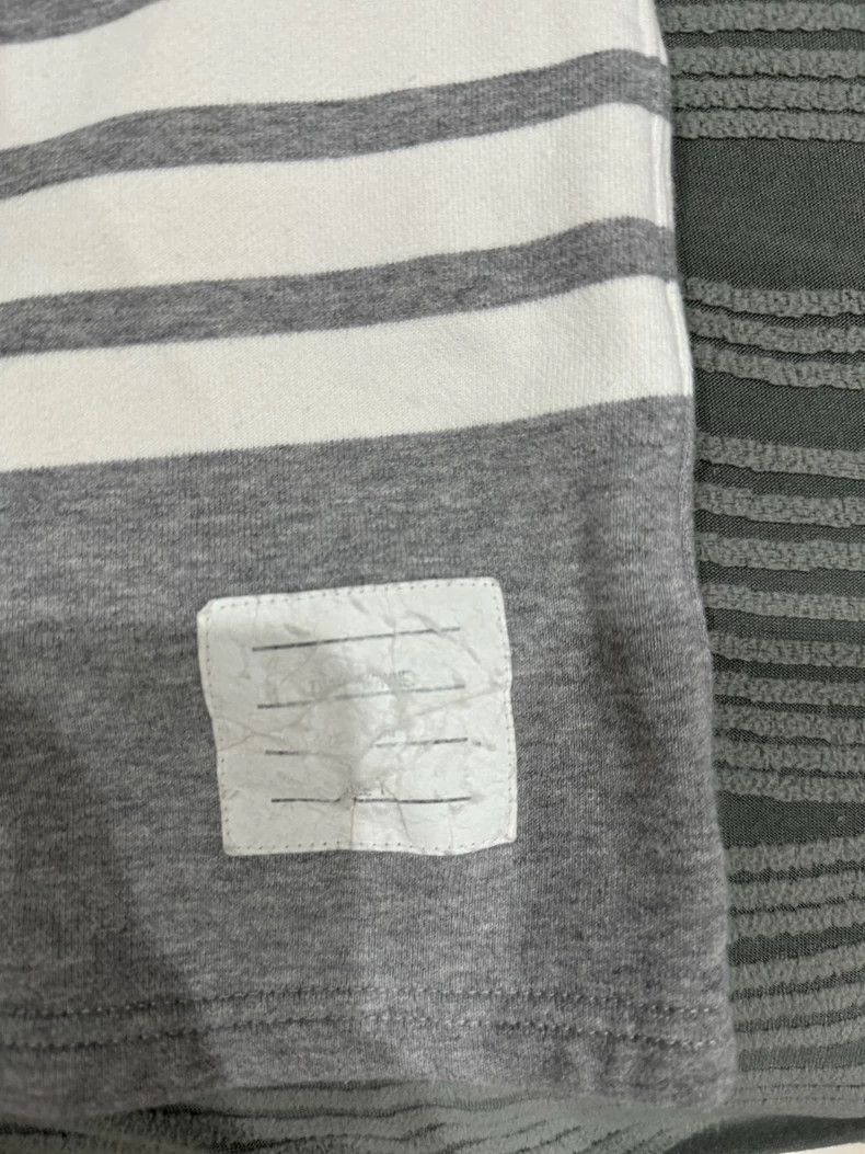 Balenciaga Gray Sweatshorts with Stripes-dmc Size US 32 / EU 48 - 2 Thumbnail