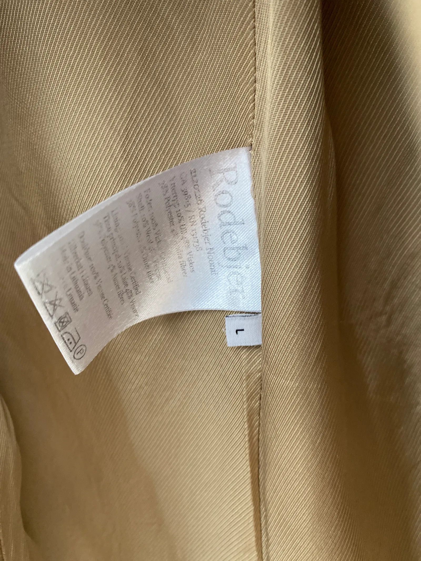 Rodebjer Rodebjer Noomi Blazer Size L / US 10 / IT 46 - 4 Thumbnail