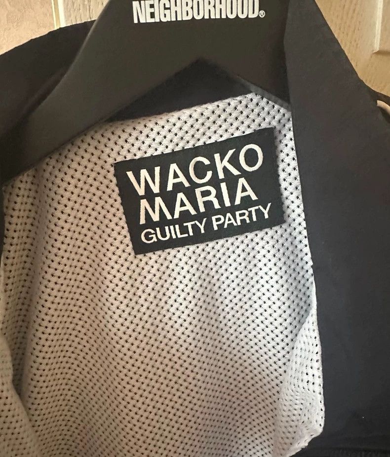 Wacko Maria WACKOMARIA Track Jacket Zip Up Black Size S- DMC Size US S / EU 44-46 / 1 - 2 Thumbnail