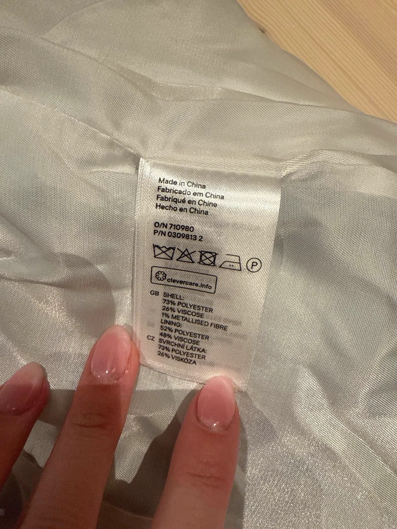 H&M H&M Kort kavaj Blazer Size XS / US 0-2 / IT 36-38 - 3 Thumbnail