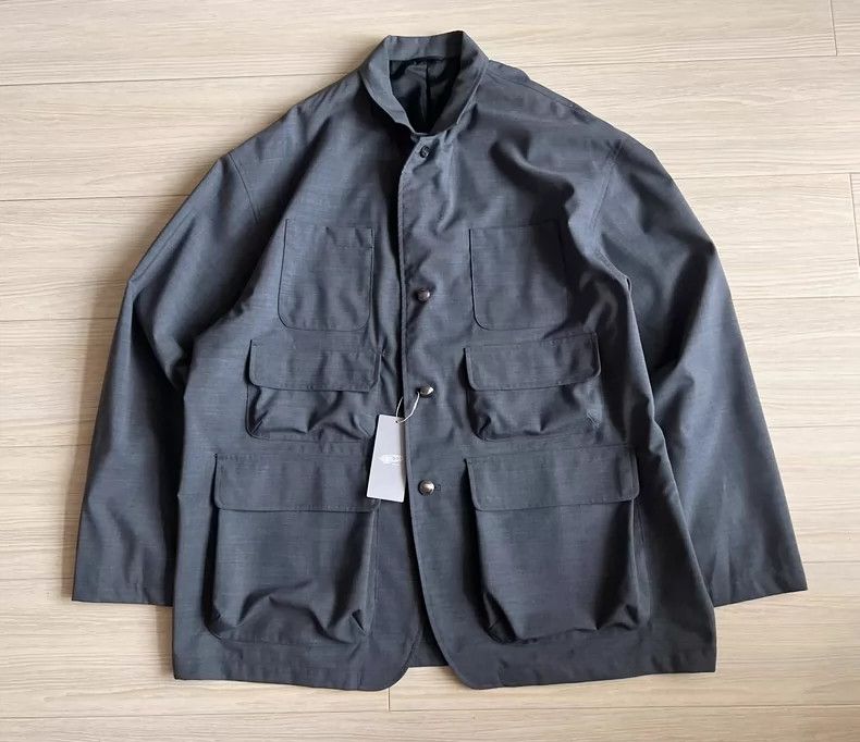 Beams Plus Multi-Pocket Wool Blend Functional Blazer Jacket Size US L / EU 52-54 / 3 - 2 Thumbnail