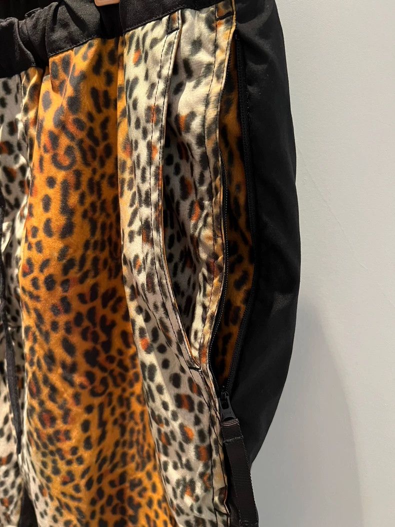 Sacai Leopard Print Functional Casual Pants Size US 34 / EU 50 - 5 Thumbnail