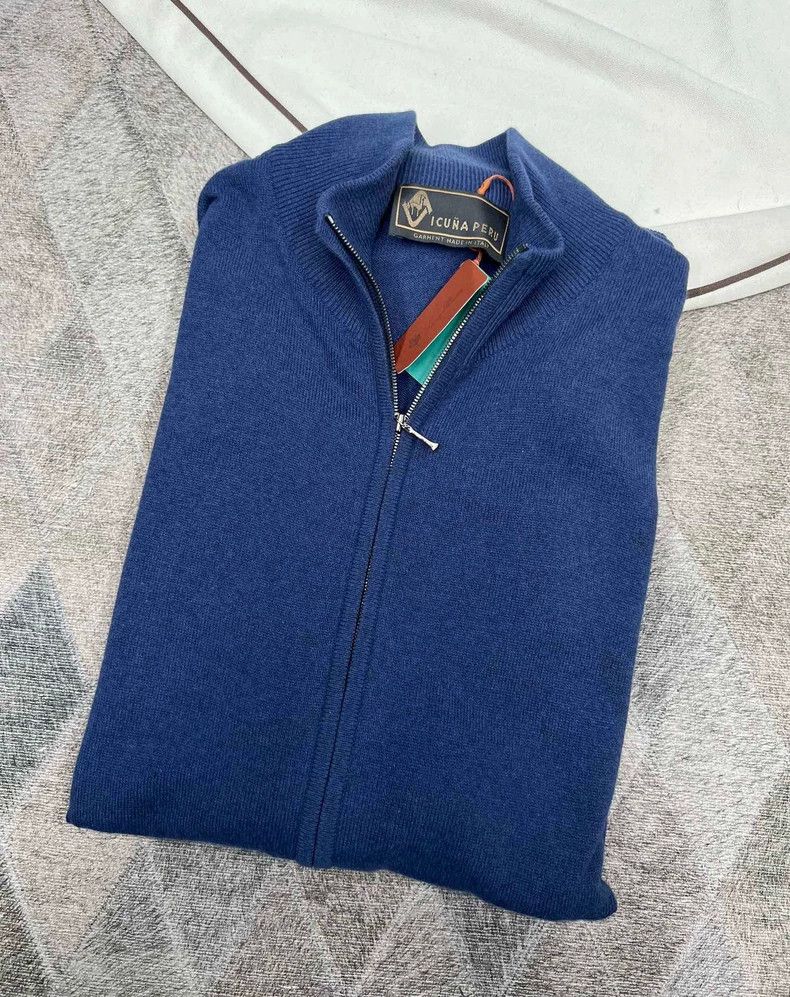 Loro Piana Loro Piana Vicuna Knit Jacket Size US XXL / EU 58 / 5 - 2 Thumbnail
