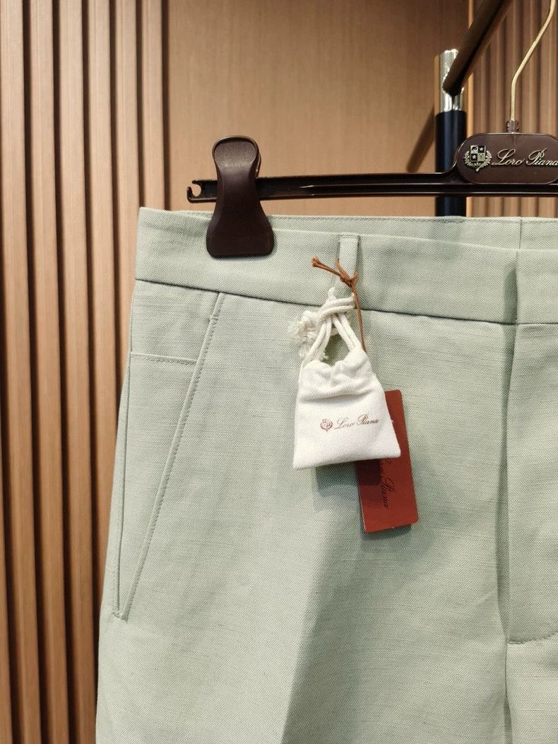 Ermenegildo Zegna Loro Piana Men's Cotton-Linen Casual Pants Size US 32 / EU 48 - 5 Thumbnail