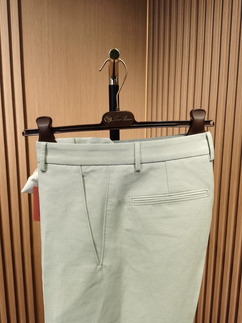 Ermenegildo Zegna Loro Piana Men's Cotton-Linen Casual Pants Size US 32 / EU 48 - 4 Thumbnail