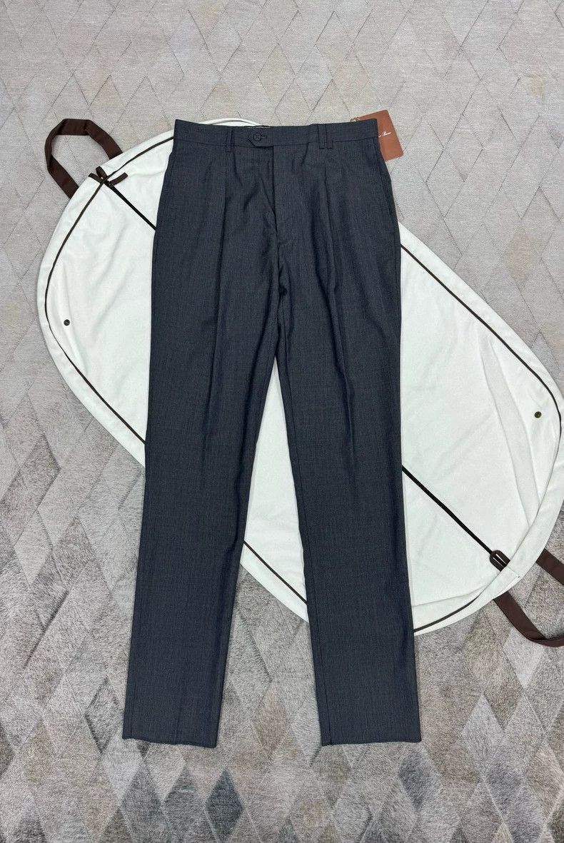 Loro Piana Loro Piana Wool Casual Trousers Spring Summer -dmc Size US 30 / EU 46 - 2 Thumbnail