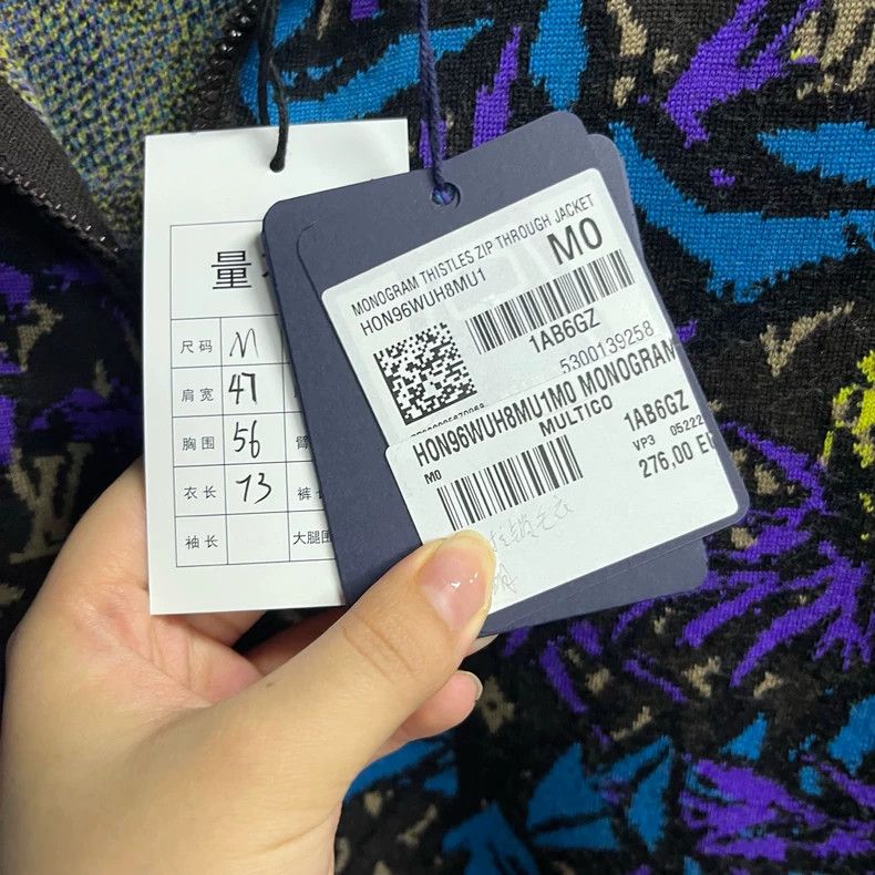 Louis Vuitton Louis Vuitton Floral Zip Long Sleeve Jacket -dmc Size US M / EU 48-50 / 2 - 3 Thumbnail