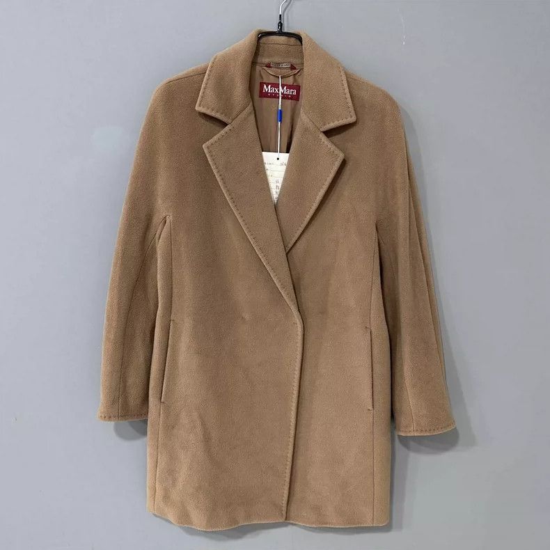 Max Mara MaxMara Wool Lapel Coat -dmc Size US M / EU 48-50 / 2 - 2 Thumbnail