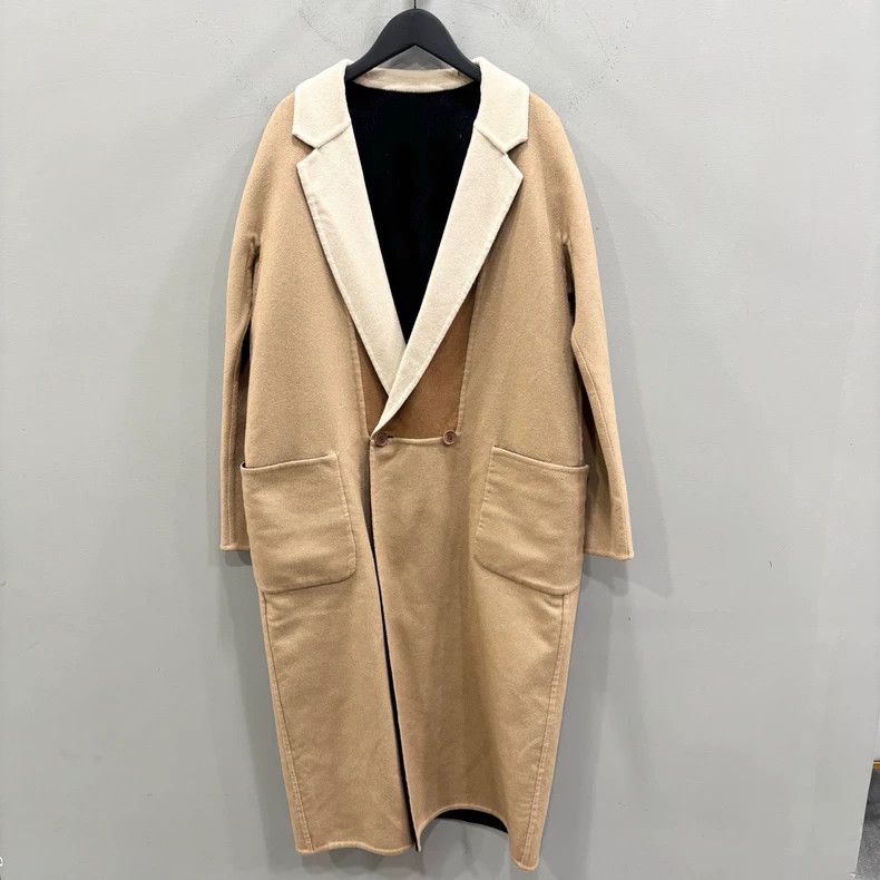 Celine Maxmara Two-Tone Wool Double-Sided Coat -dmc Size US M / EU 48-50 / 2 - 2 Thumbnail