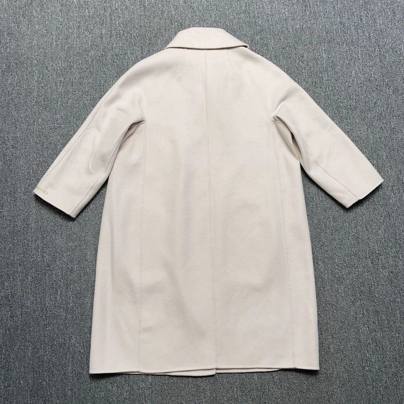 Max Mara MaxMara Beige Wool Long Coat -dmc Size US M / EU 48-50 / 2 - 3 Thumbnail
