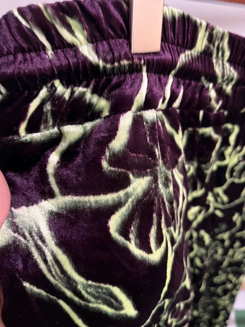 Dries Van Noten Dries Van Noten Men's Velvet Printed Pants -dmc Size US 34 / EU 50 - 4 Thumbnail