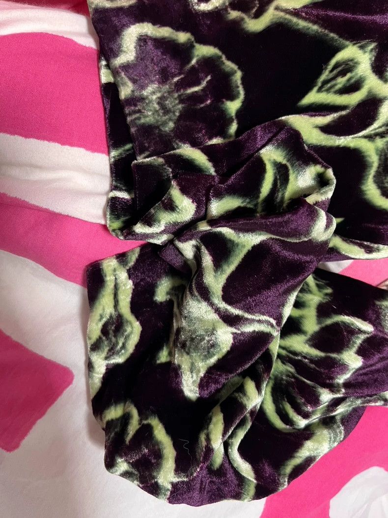 Dries Van Noten Dries Van Noten Men's Velvet Printed Pants -dmc Size US 34 / EU 50 - 8 Thumbnail