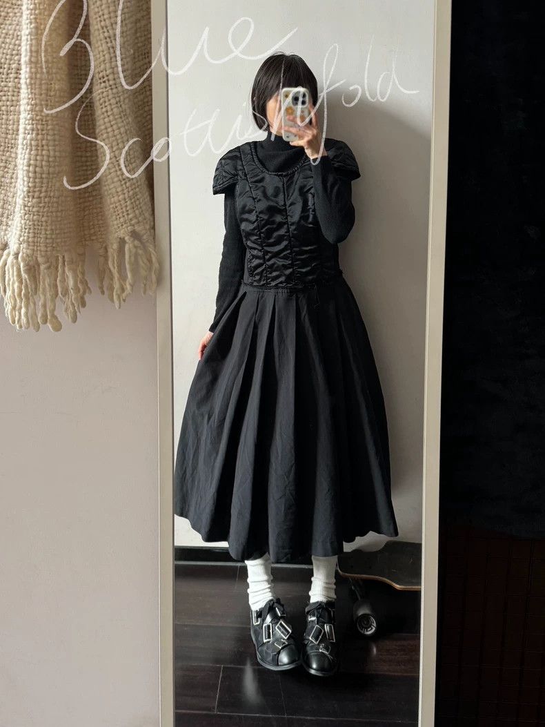 Comme des Garcons COMME des GARÇONS padded winter dress -dmc Size US 30 / EU 46 - 4 Thumbnail