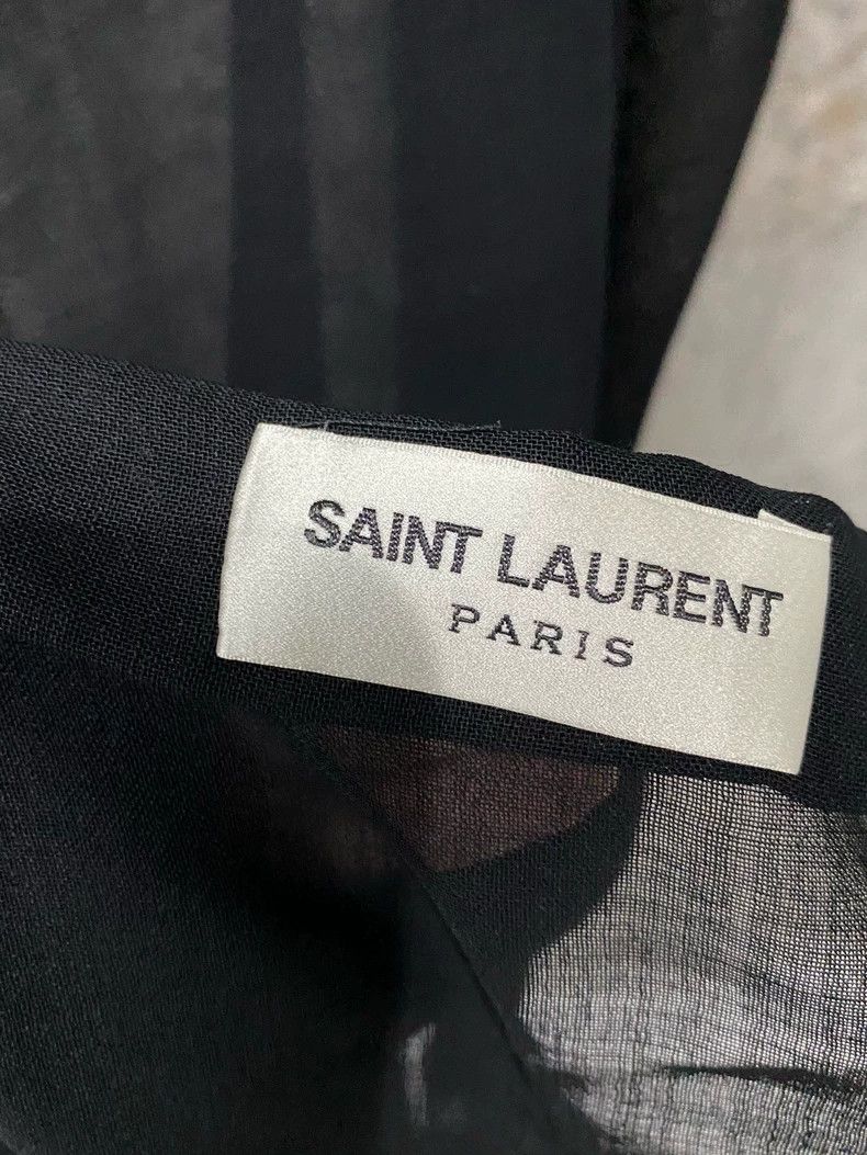 Saint Laurent Paris Saint Laurent SLP Puff Sleeve Shirt Size US XS / EU 42 / 0 - 5 Thumbnail
