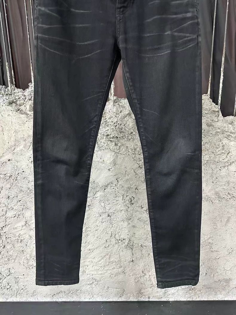 Saint Laurent Paris YSL Saint Laurent Black Denim Jeans Size US 29 - 4 Thumbnail