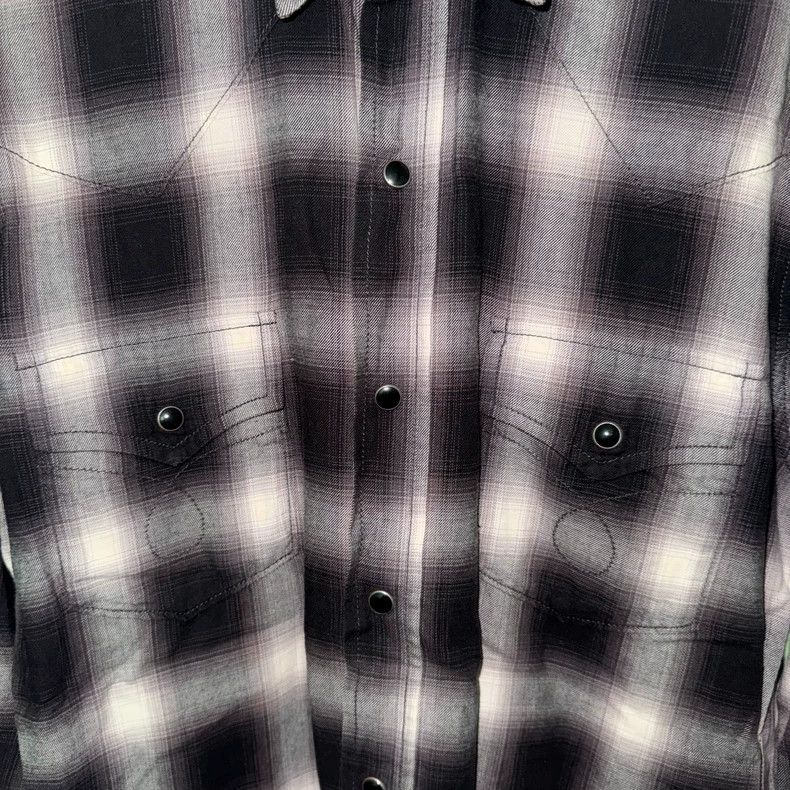 Saint Laurent Paris Saint Laurent 16FW Plaid Button-Up Shirt Size US S / EU 44-46 / 1 - 4 Thumbnail