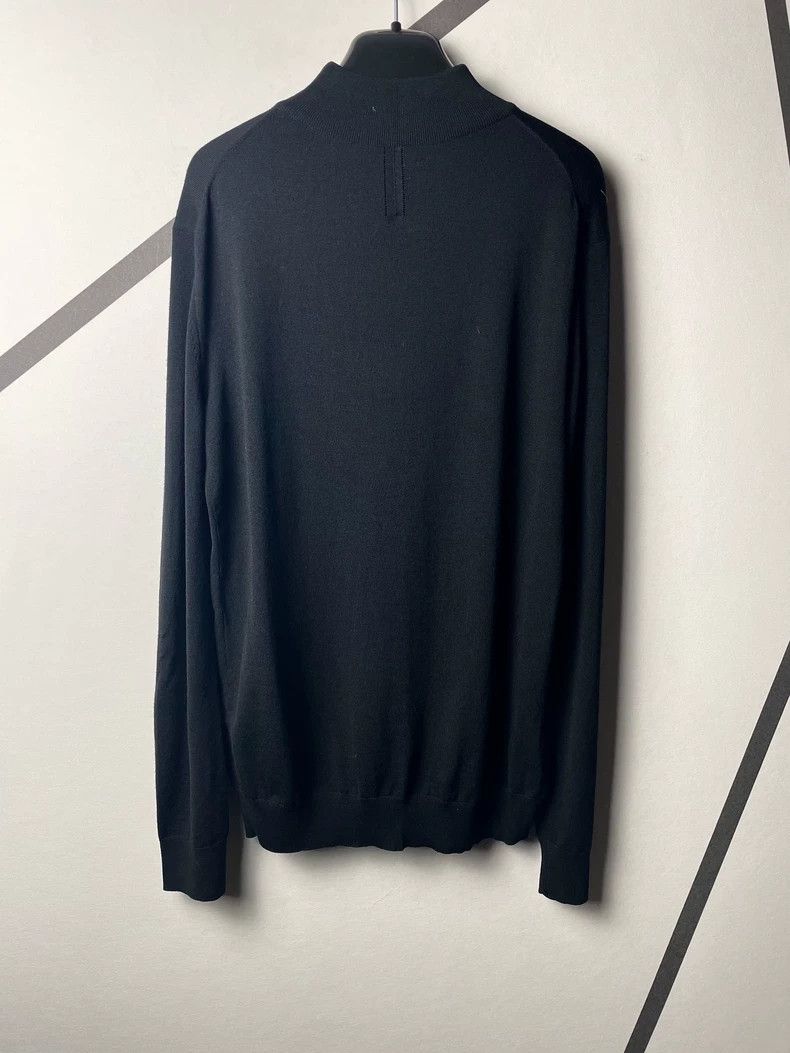 Saint Laurent Paris Saint Laurent SLP Mock Neck Wool Sweater Size US M / EU 48-50 / 2 - 2 Thumbnail