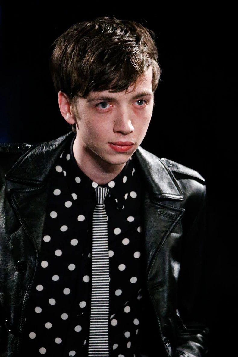 Saint Laurent Paris Saint Laurent Polka Dot Silk Button-Up Shirt Size US L / EU 52-54 / 3 - 8 Thumbnail