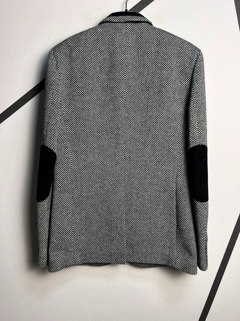 Saint Laurent Paris Saint Laurent SLP Wool Checked Blazer Size US L / EU 52-54 / 3 - 2 Thumbnail