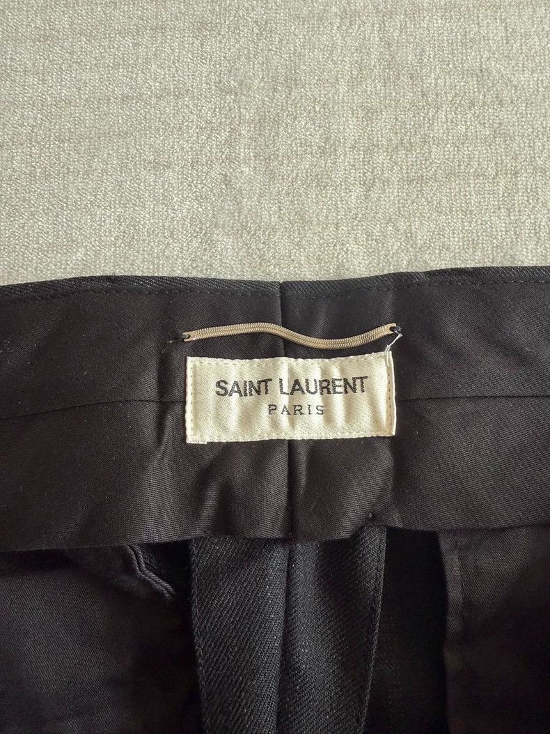 Saint Laurent Paris Saint Laurent Wool Dress Pants Size US 36 / EU 52 - 3 Thumbnail