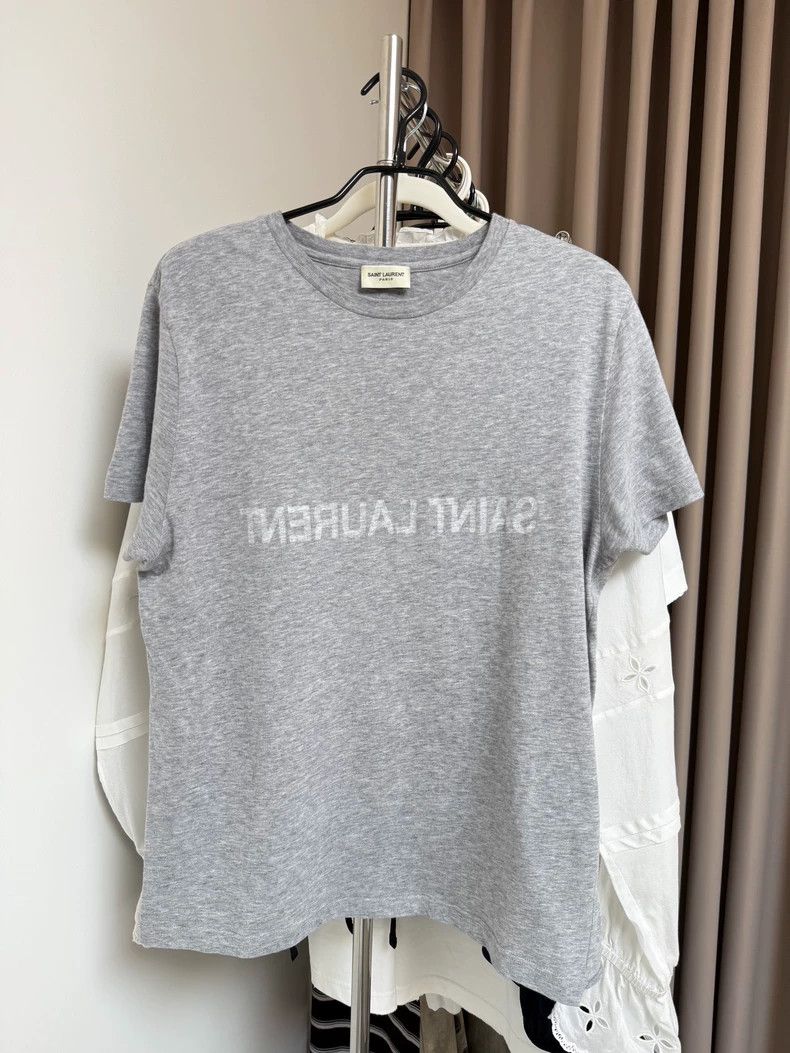 Yves Saint Laurent Saint Laurent Logo Print T-Shirt Size US S / EU 44-46 / 1 - 2 Thumbnail