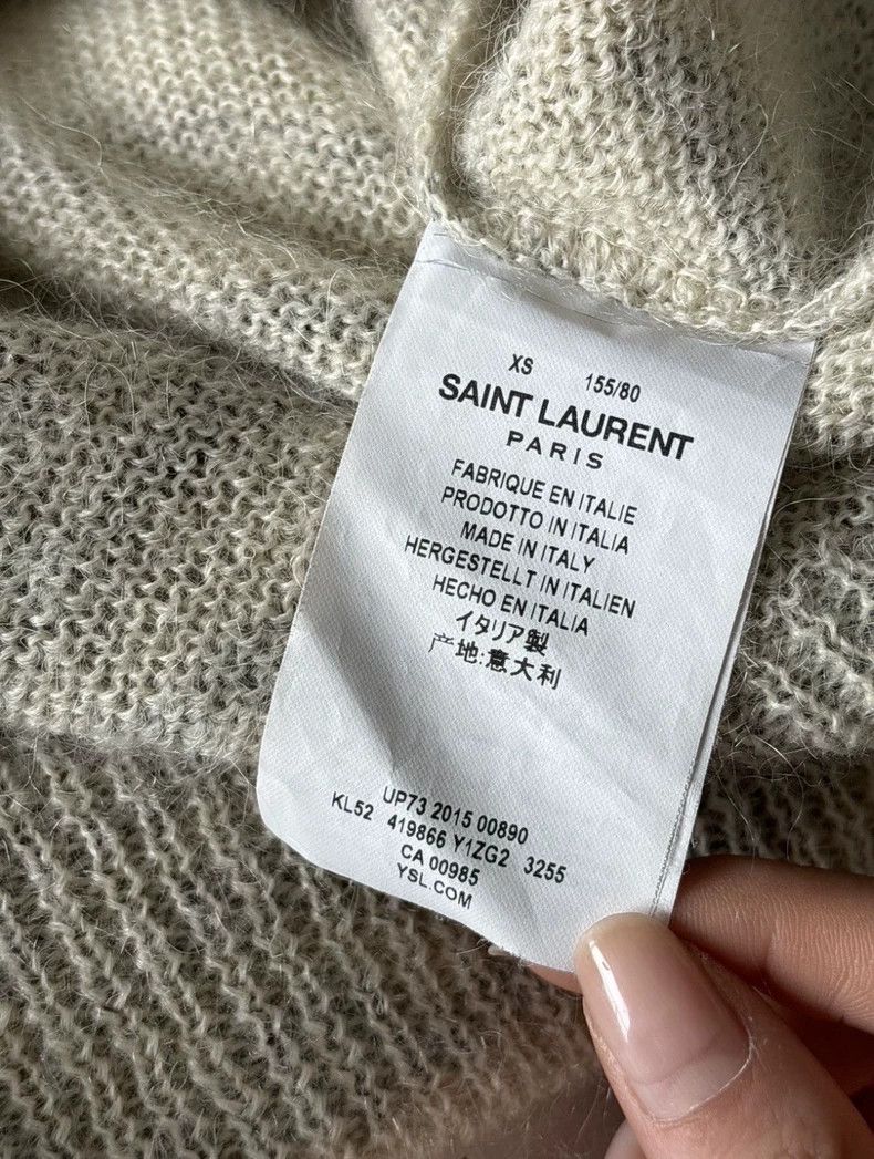 Saint Laurent Paris Saint Laurent Paris Wool Sweater Size US XS / EU 42 / 0 - 4 Thumbnail